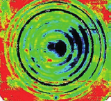 Trap density map of mono silicon